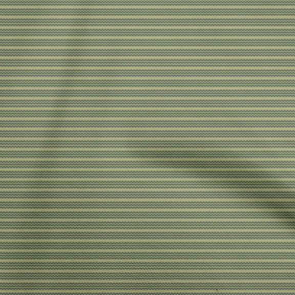 oneOone Viscose Chiffon Olive Green Fabric Zig Zag & Dress Material Fabric Print Fabric By The Yard 42 Inch Wide