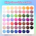 thumbnail image 2 of Beetles Gel Nail Polish Set, 63 PCS 55 Colors Gel Polish Kit with Nail Art Stickers, Brush, Base Coat, Glossy and Matte Top Coat for UV LED Manicures, 2 of 6