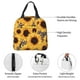 thumbnail image 4 of Easygdp Artistic Zebra Print Sunflower Bolsa Térmica Premium - Tela Oxford Impermeable, Gran Capacidad, Bolsillo Frontal, Unisex para Trabajo, Escuela, Actividades al Aire Libre y Picnics, 4 of 8