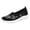 Black, variant on Women's Slip on Loafers Breathable Knitted Mesh Lightweight Sneakers Comfortable Casual Orthopedic Walking Shoes with Arch Support Khaki Size 9