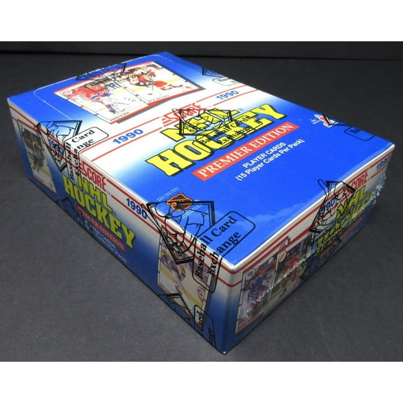 1990/91 Score Hockey Unopened Box (U.S.) (FASC)