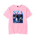 thumbnail image 1 of SZA T-shirt Album SOS Merch Women Men Crewneck Rapper Casual Short Sleeve Tee, 1 of 5