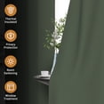thumbnail image 2 of Tchckioa 52x84 Inch Blackout Curtains for Dorm Room,Thermal Insulated Window Drapes,Grommet Top,Set of 2, 2 of 6