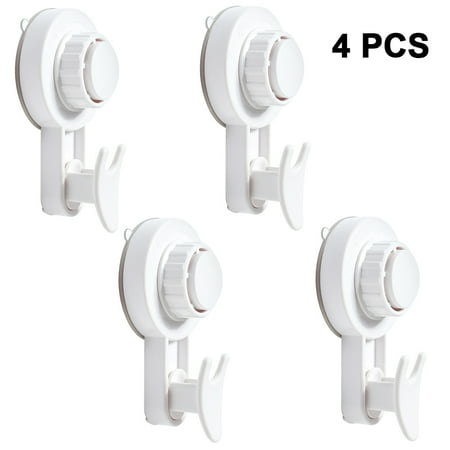 

Transparent Detachable Torsion Heavy Vacuum Suction Cup Hook Waterproof Glass Window Kitchen bathroom Shower Wall Hook