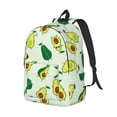 thumbnail image 2 of Balery Cartoon Fruit Vintage Canvas Backpack for Men and Women - Large Capacity, Durable Travel Laptop Bag for School, Work, Hiking, and Outdoor Activities, 2 of 7