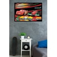 thumbnail image 2 of Disney Pixar Cars 2 - Racing Rivals Wall Poster, 22.375" x 34", Framed, 2 of 2