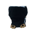 thumbnail image 3 of Barkertime Leopard on Black Dog Diaper Snappy, 3 of 4