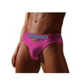 thumbnail image 2 of DPTALR Men's Cotton Low Waist Breathable Elastic U Protruding Briefs, 2 of 8
