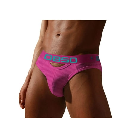 

Panties For Men Cotton Low Waist Breathable Elastic U Protruding Briefs