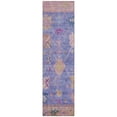 thumbnail image 2 of Addison Rugs Chantille Indoor/Outdoor Traditional Global Purple Machine Washable Runner Rug, 2'3" x 7'6", 2 of 8