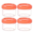 thumbnail image 1 of CUITING 4 Pcs /35ml Contenants en Verre pour Préparation de Repas avec Couvercles Bol à Soupe Rond en Verre avec Couvercles Hermétiques, 1 of 2