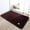 Black, variant on Under $5! InsCrazy Bathroom Rugs Non-Slip Bathroom Mats Floor Mats Into The Door of The Toilet Door Absorbent Bathroom Bathroom Dormitory Mats Household Carpet 17" x 20"