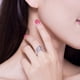 thumbnail image 2 of Anillo Chulada Alas Ángel de Plata .925, Talla Ajustable, 2 of 4