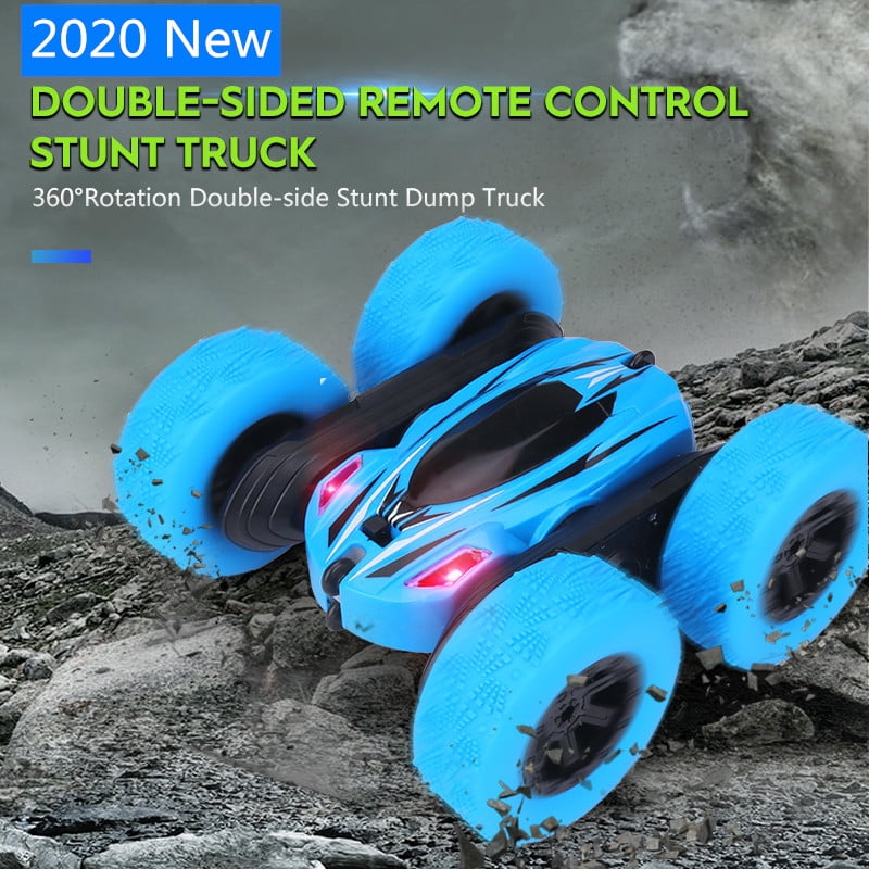 RC Cars 4WD Remote Control Car Stunt 360° Rotating High Speed Kid Off-road Truck 