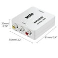 thumbnail image 2 of AV to HDMI converter-black, 2 of 5