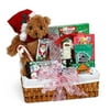 Holiday Teddy Gift Basket