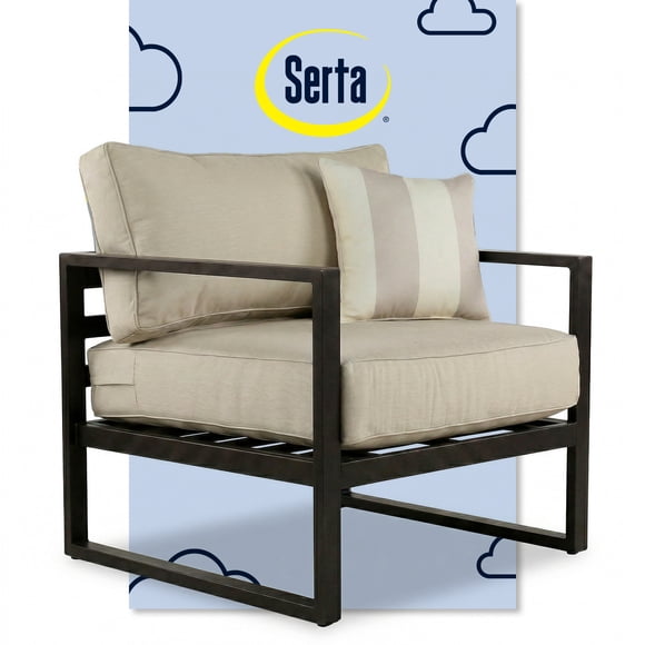 Serta Catalina Outdoor Arm Chair in Bronze