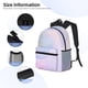 thumbnail image 3 of Disketp Rainbow Mochila Ligera Clásica con Múltiples Bolsillos, Mochila Casual para Hombre y Mujer, Ideal para Escuela, Trabajo y Viajes, 3 of 6