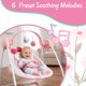 thumbnail image 3 of Columpio portátil para bebés Surbowbaby Pink con 5 niveles de velocidad y 6 canciones, 3 of 8