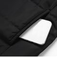 thumbnail image 6 of WREESH Heated Vest Winter Coats for Men Sleeveless Heating Jacket with Color Blocked Christmas Print Stand Up Collar Vest Winter Coats Black, 6 of 9