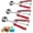 Red, variant on Kiibsot Cookie Scoop for Baking, Ice Cream Scoop Set of 3, 18/8 Stainless Steel Cookie Scooper Cookie Dough Scoop with Trigger Release, Large Medium Small Size Ice Cream Scooper for Melon, Soft Grip