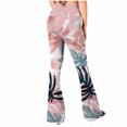 thumbnail image 4 of Leggings de Entrenamiento de Talle Alto Para Mujer Pantalones de Yoga Acampanados Con Control de Barriga Elásticos Que No Se Ven A Través Odeerbi ODB-6, 4 of 5