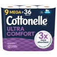 thumbnail image 1 of Papel Higiénico Cottonelle Ultra Comfort 9 Rollos Mega, 1 of 7