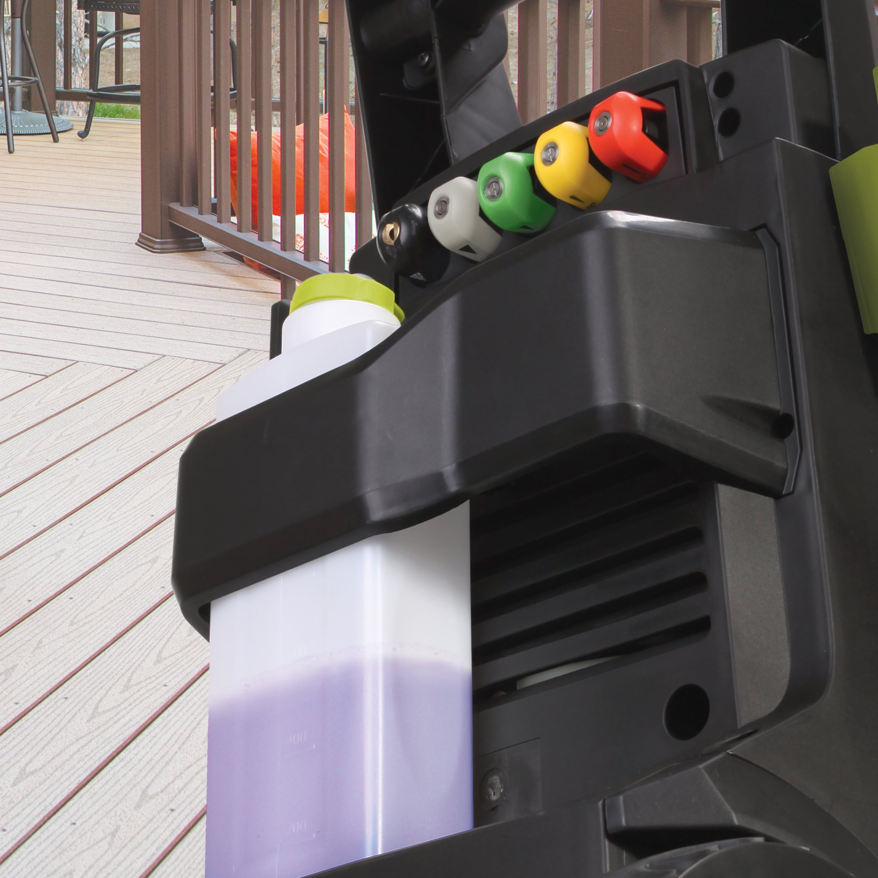 Sun Joe SPX3550 Brushless Induction Electric Pressure Washer, 14.9-Amp, Quick-Connect Nozzles
