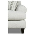 thumbnail image 7 of Fusion Furniture Durango Pewter Transitional Fabric Sofa in Off White, 7 of 7
