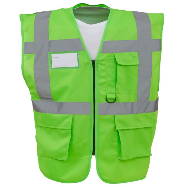 Yoko - Chaleco Manager para Adultos Unisex - Pack de 2 (Lima)
