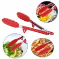 thumbnail image 5 of BZPIZ Cook Tools Tongs for Cooking Kitchen Tongs with Silicone Tips Heat Resistant Kitchen Tongs,Non-Slip Food Tongs for Cooking, Non-Stick 9 inch, 5 of 9