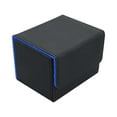 thumbnail image 2 of Caja de Baraja de Cartas Coleccionables, Caja de Almacenamiento de Tarjetas de Béisbol, Organización de Fundas de Tarjetas, Caja de Almacenamiento de Negro y azul, 2 of 8