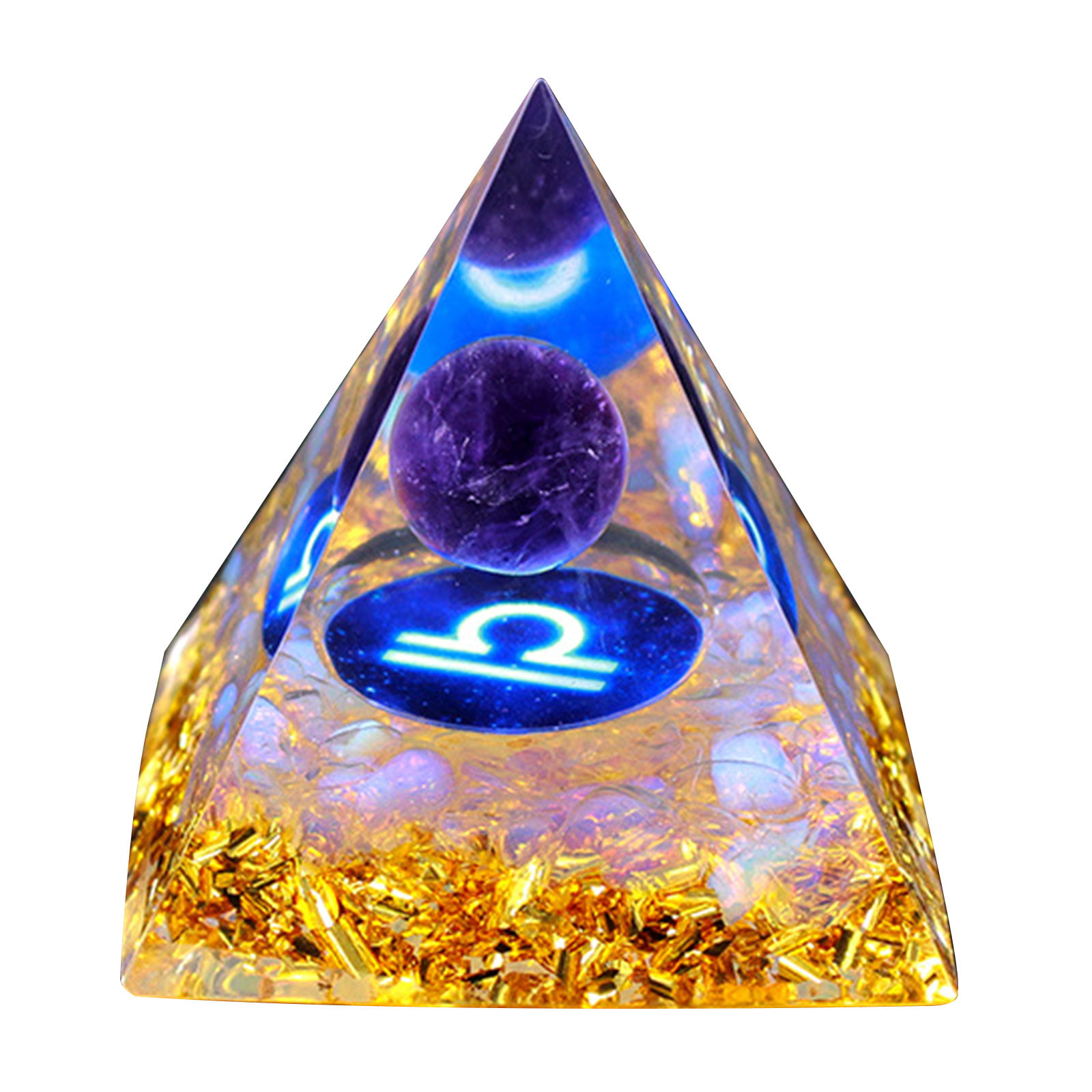 Double Pyramid in a Pyramid Crystal Choice of Sizes New Age Reiki Chakra Healing 
