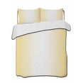thumbnail image 2 of Quilts Full Size, Yellow Ombre Soft Comforter Bedding Set for Bed, Modern Gradient Abstract Art Lightweight Quilted Bedspread with Pillow Cover(2 Pieces) for All Season, 78x90 Inch, 2 of 6
