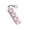 B, variant on Cat Paw Keycap Fidget Clicker 4 Keys Light Up Keychain Cute LED Sensory Stress Relief Toy Portable Decompression Keyboard Button for Anxiety Relief