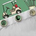 thumbnail image 4 of Homewish Cartoon Golf Sports Black Out Curtains, Kawaii Truck Car Curtains Pack of 2 (42x63 Each), Teens Kids Boys Girls Bedroom Curtains, Blackout Curtains Home Decor, 4 of 6