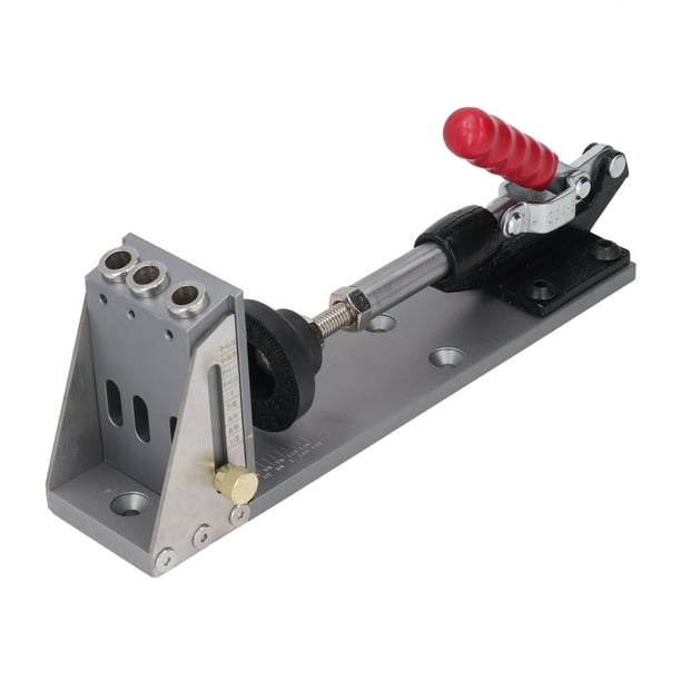 Hole Screw Starter Kit Efficient Pocket Hole Jig Kit Accuracy Durable For DIY For Connecting Rail