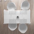 thumbnail image 3 of Ambesonne Penguin Place Mats Set of 4, Skiing Penguins in Scarves, Standard Size, White Black, 3 of 4