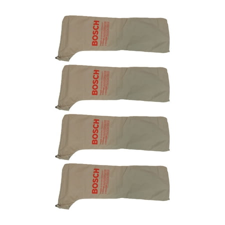 

Bosch TS1004 Genuine OEM Table Saw Dust Collector Bag Replacement Part for 4000 4100 GTS1031 GTS1041A (4-Pack)