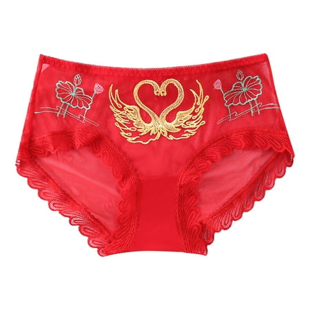

Felwors Underwear for Women Lingerie Lace Open Thong Panties G Pants Lingerie Pajamas