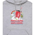 thumbnail image 3 of Coca-Cola - Have A Coke And A Smile - Men's Fleece Pullover Hoodie, 3 of 5