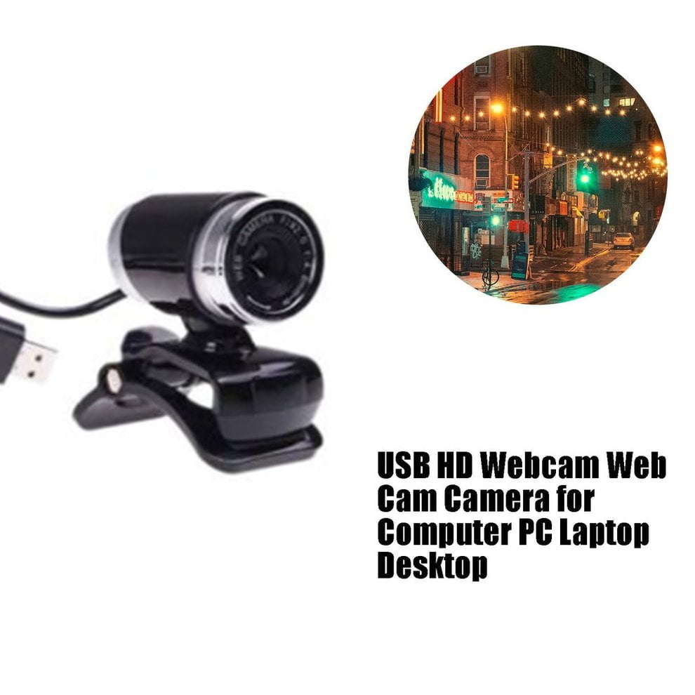 Geetobby Built-in MIC PC Web Cam for Facebook YouTube Instagram Video Live Clip-on Camera USB Webcam