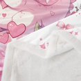 thumbnail image 3 of Cute Axotol Plush Throw Blanket,Girly Pink Bow Roses Flannel Fleece Blanket for Women Teens All Season,Cartoon Wildlife Floral Bed Blanket Room Decor 50x60, 3 of 6