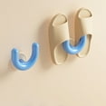 thumbnail image 4 of MORESEC under $5 6Pcs Suction Cup Holder,Multi Color Non Perforated Hook for Bathroom Organization, Wall Mounted Slipper Rack for Space Saving, Adhesive Hook for Door and Tile, 4 of 9