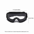 thumbnail image 4 of Anti Fog Safety Glasses Anti-splash Dust Sand Goggles Riding Skiing Sports Glasses Clear Adjustable, 4 of 7