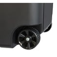 thumbnail image 5 of 45-Gallon Heavy-Duty Wheeled Trash Can with Attached Lid, Black, Outdoor Garbage Bin, 5 of 9