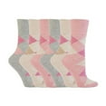 thumbnail image 1 of Gentle Grip - 6 Pairs Ladies Gentle Grip Non Elastic Crew Socks, 1 of 2