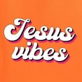 thumbnail image 6 of Wild Bobby Jesus Vibes Inspirational/Christian Men Graphic Tee, Orange, Small, 6 of 6