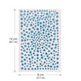thumbnail image 2 of Deep Blue 3D Rhinestone Stickers Self Adhesive Sparkly Gem Decals for DIY Crafts Wedding Decor Phone Case Scrapbook Plastic, 2 of 5