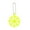 Fluorescent yellow, variant on Double Side Reflective Keychain Kids Safety Reflector Pendants Snowflake Shape Bag Pendant for Backpacks School Bag